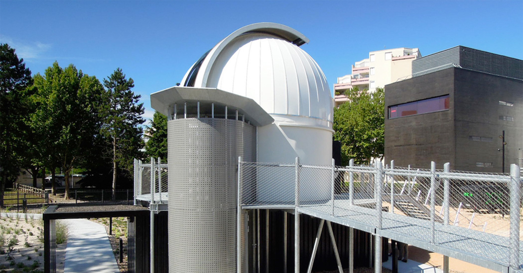 Jardin astronomique du planétarium de Vaulx-en-Velin/ Rhône
