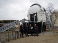 Equipe Gambato et architecte.