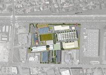 Projet en vue aérienne