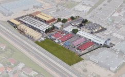 Le site vu du ciel